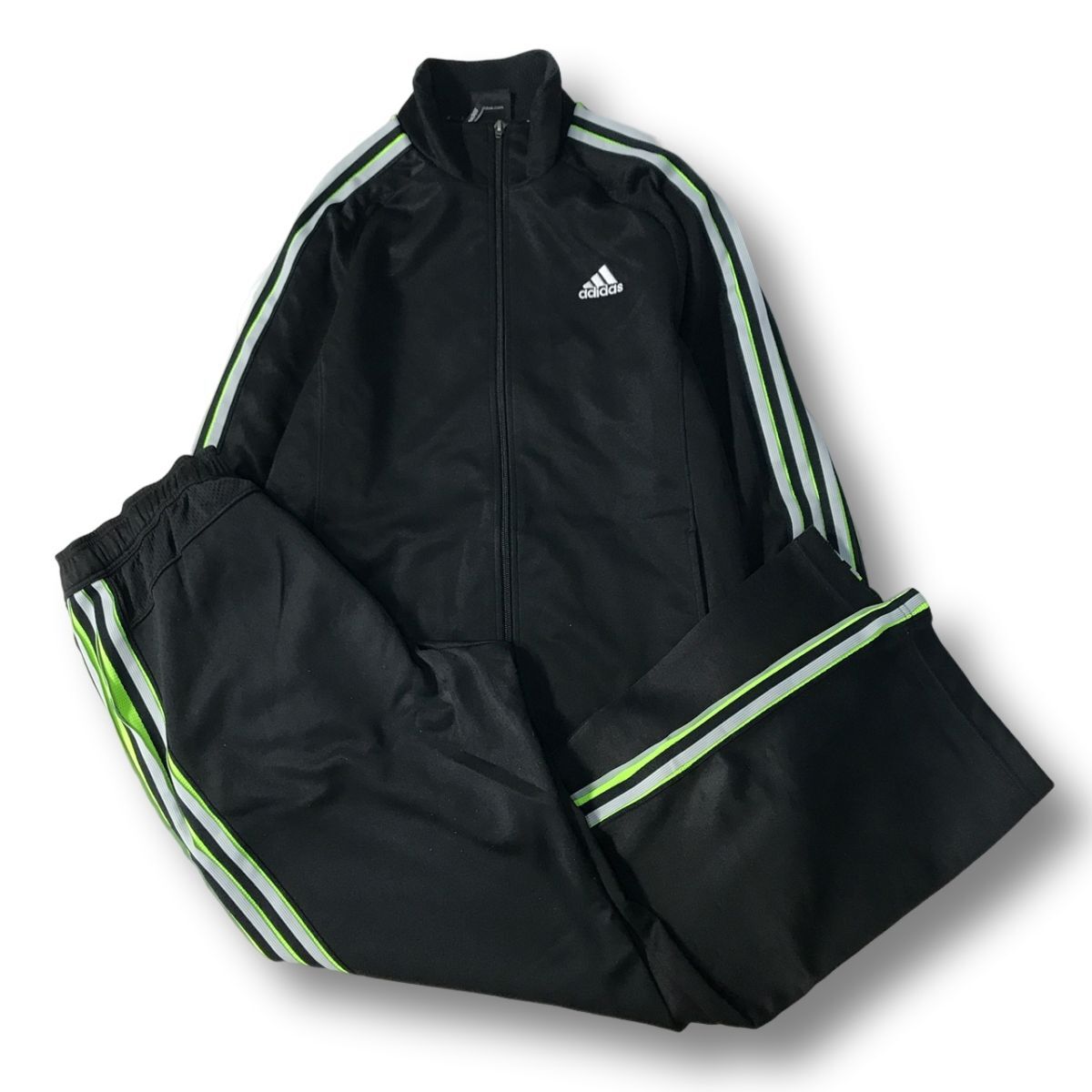 2024新入荷 良品◎》adidas アディダス☆スリーライン*セットアップ アディダス