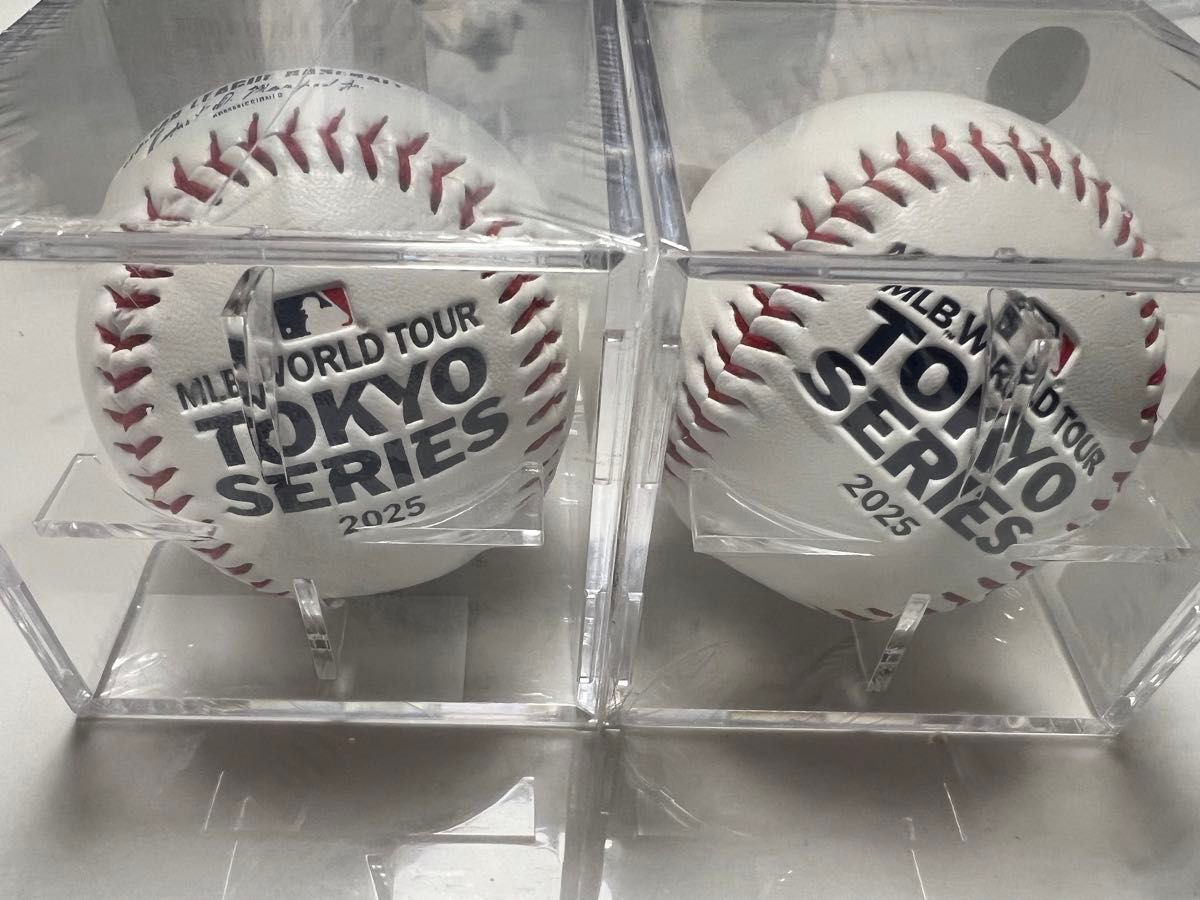 MLB TOKYO SERIES 東京シリーズ 開幕戦 レプリカボール 2球 MLB TOKYO SERIES 東京シリーズ 開幕戦 レプリカボール 2球