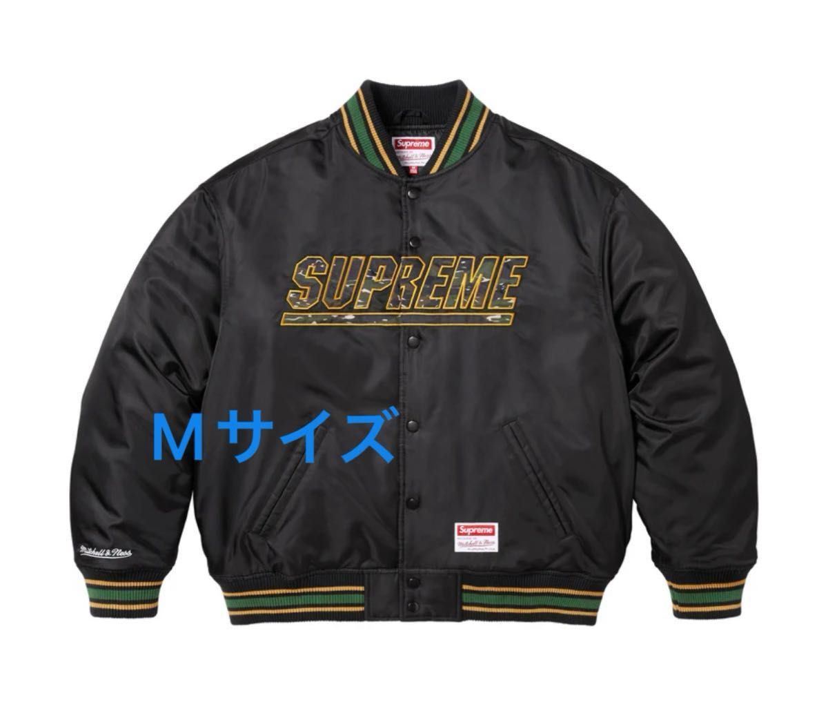 正規品 新品 Supreme Mitchell & Ness Camo Logo Varsity Jacket 正規品 新品 Supreme Mitchell & Ness Camo Logo Varsity Jacket