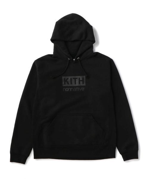 KITH nonnative TRAINER HOODY TERRY BOXロゴ スウェットパーカー フーディ フーディー_画像1