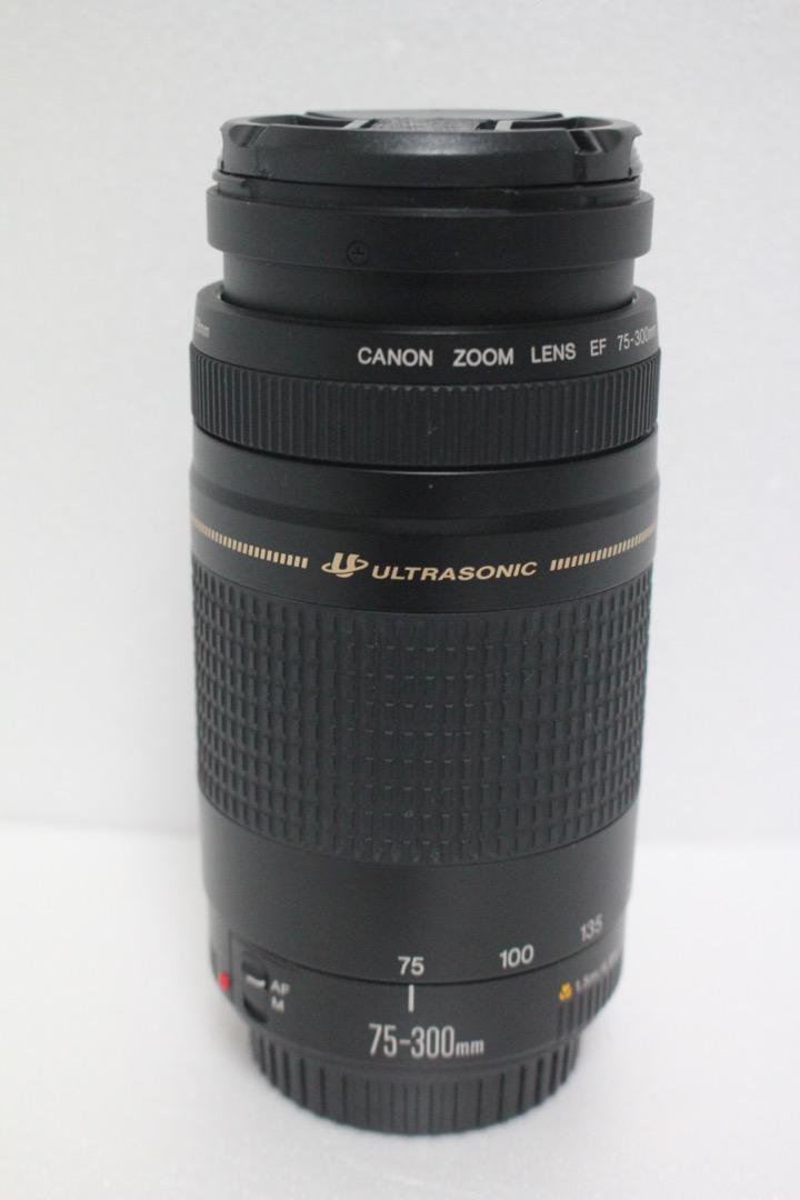 極上品★フード付★ 迫力の300mm★Canon EF75-300★☆275