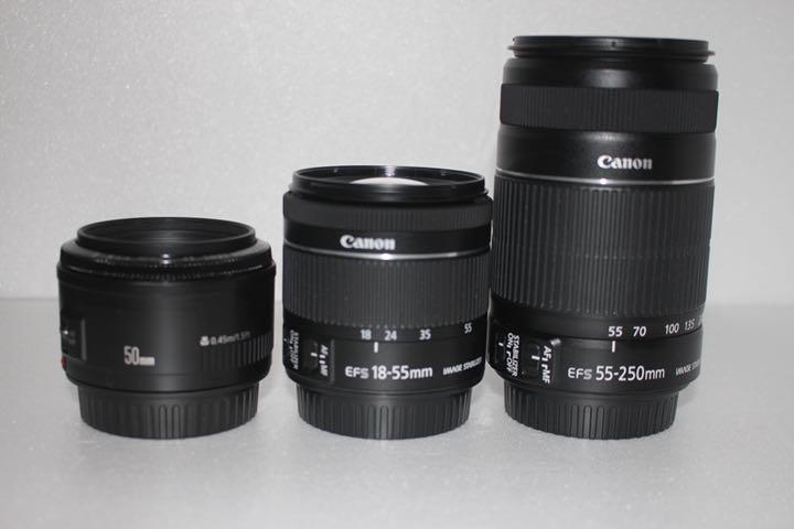 人気☆Canon EOS 7D Mark II 標準&望遠&単焦点レンズセット438