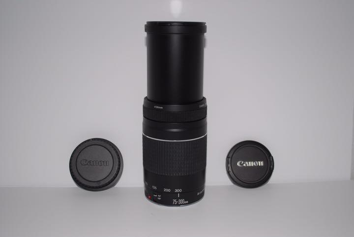 極上品☆2セット☆迫力の300mm☆Canon EF75-300274-