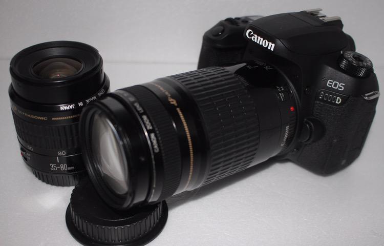 キャノン、人気機種Canon EOS 9000D 標準&望ダブルレンズセット126