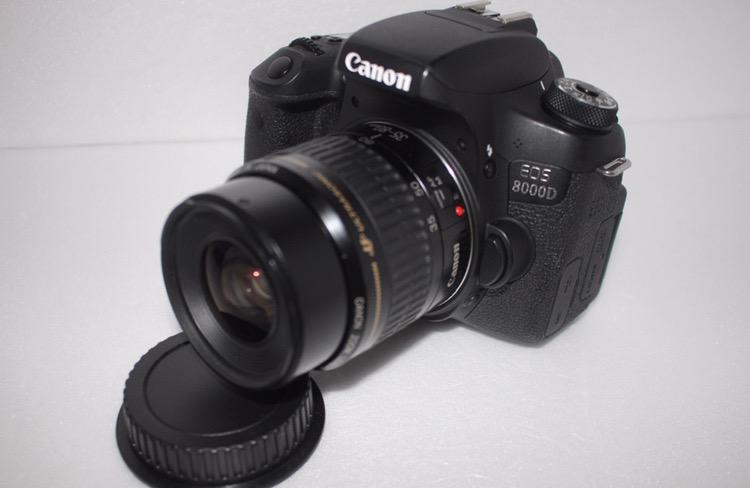 キャノン人気機種Canon EOS 8000D標準レンズセット★☆1再