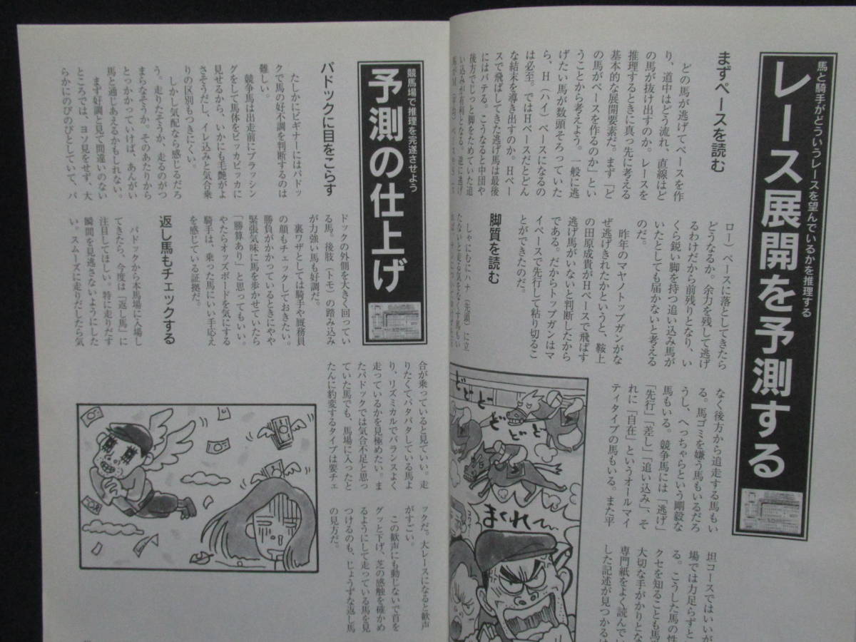 月刊KITAN　ザ・競馬　休刊　表紙書き込みあり　1996・5　井崎脩五郎　　　GG６－０_画像9