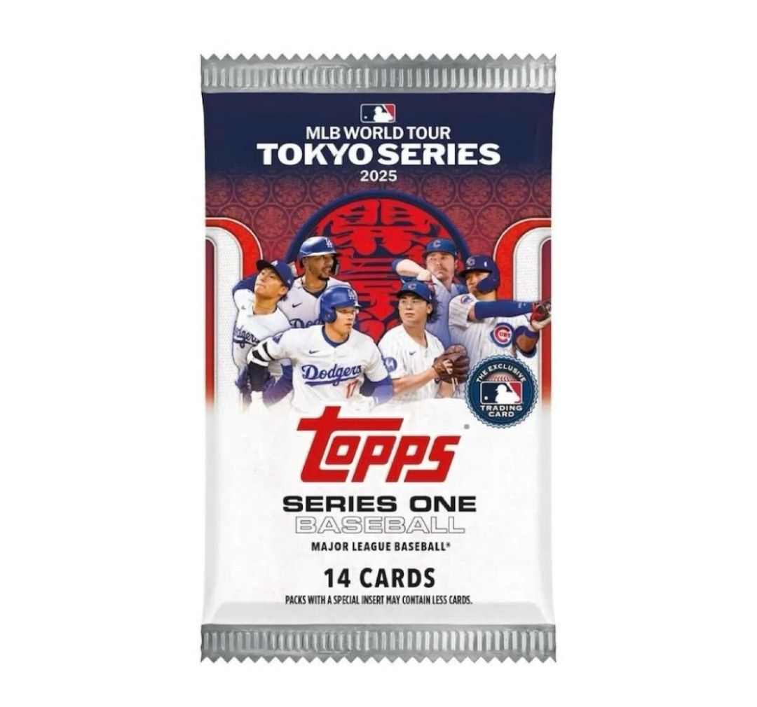 1BOX Topps トップス 2025 TOKYO SERIES 東京シリーズ 開幕戦 1BOX Topps トップス 2025 TOKYO SERIES 東京シリーズ 開幕戦