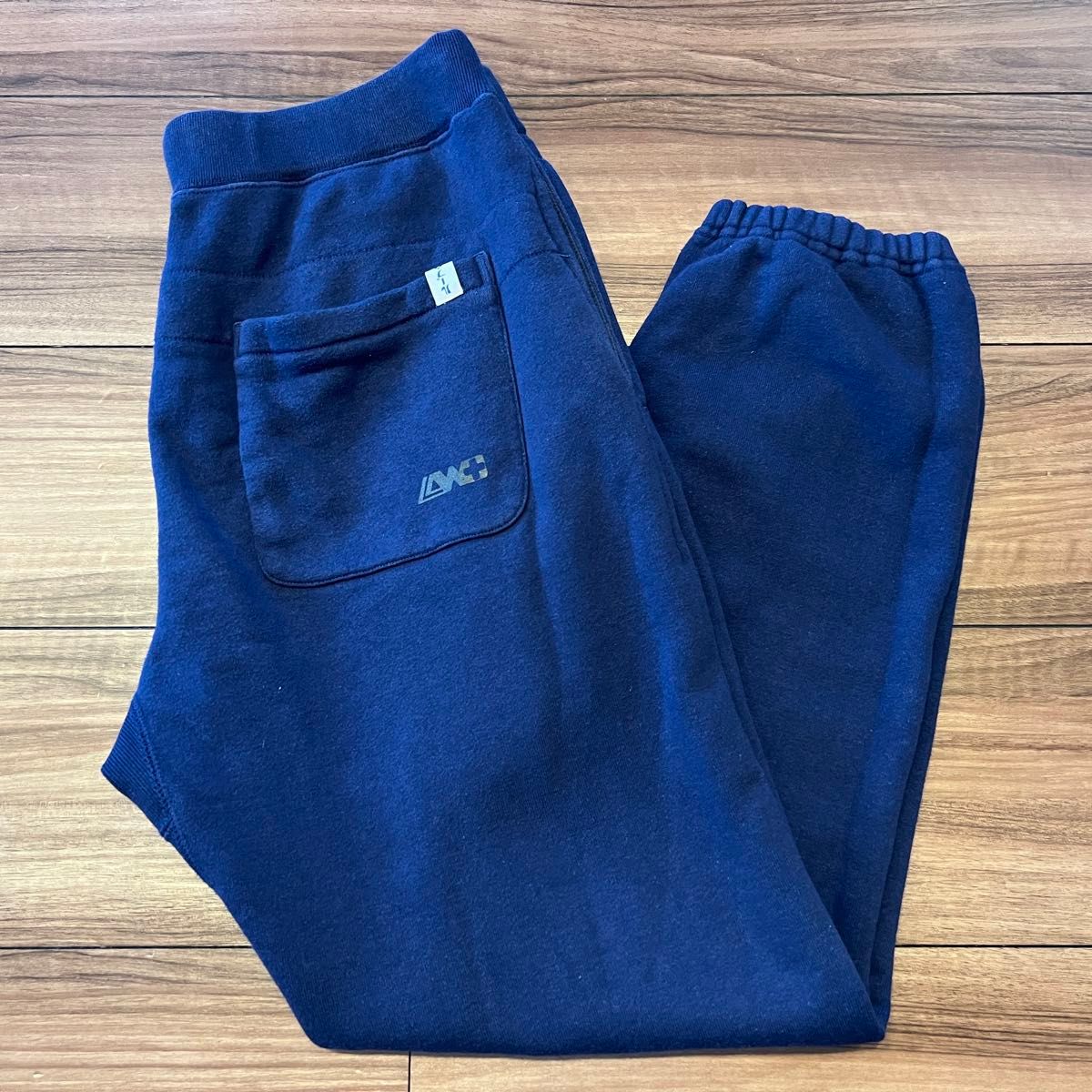 定価2.6万円 ビームスプラス別注ループウィラー スウェットパンツ LOOPWHEELER × BEAMS PLUS ネイビー