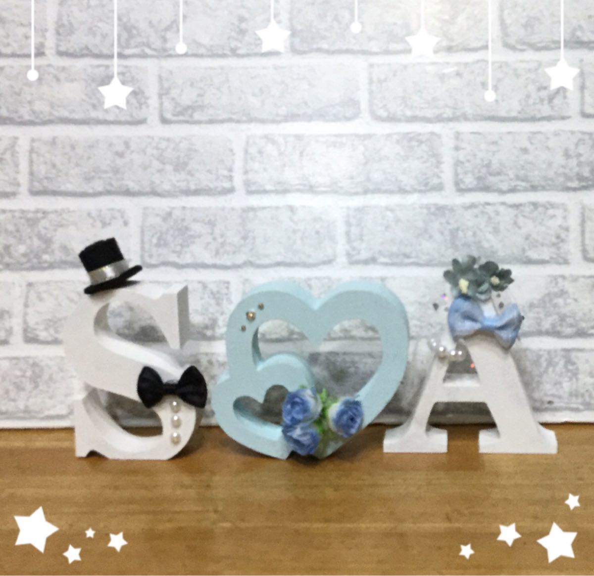 ホワイト系納得できる割引 まりあ様\♡︎/ご確認用♡イニシャル