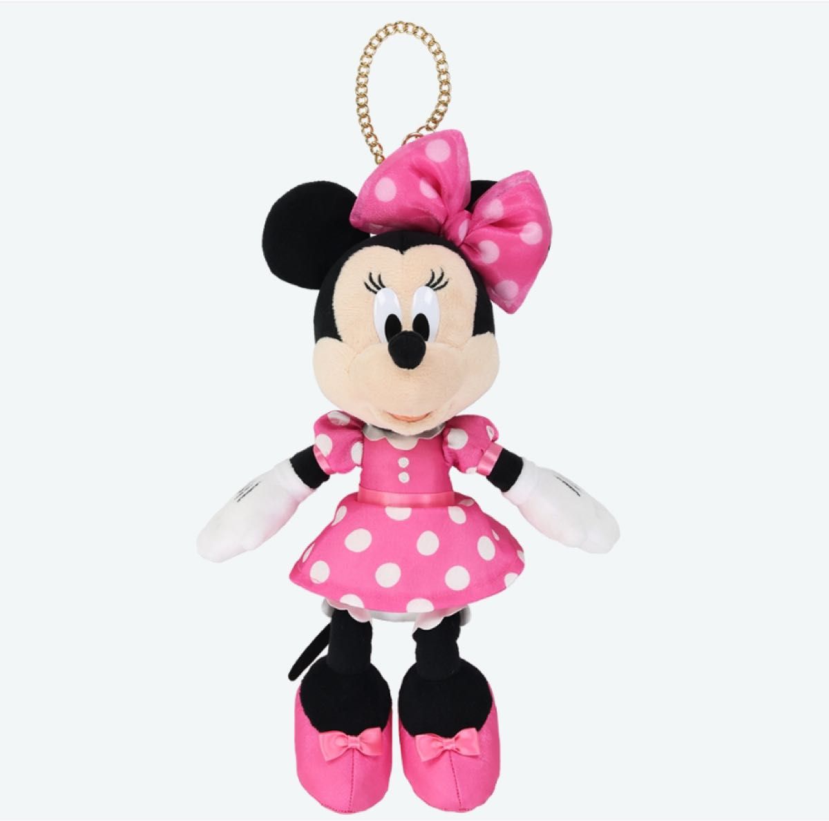 ミニー ぬいぐるみチャーム ミニーの日 ピンク 紫 パープル ミニー ぬいぐるみチャーム ミニーの日 ピンク 紫 パープル