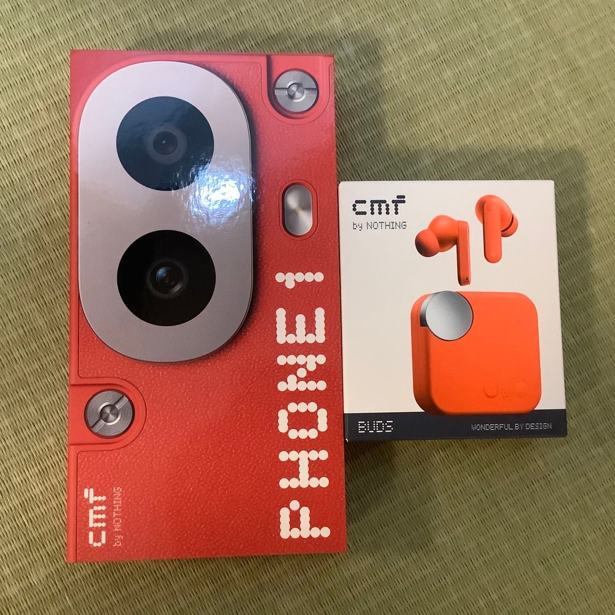 Nothing CMF Phone 1 CMF Buds オレンジ 新品未開封 セット Nothing CMF Phone 1 CMF Buds オレンジ 新品未開封 セット