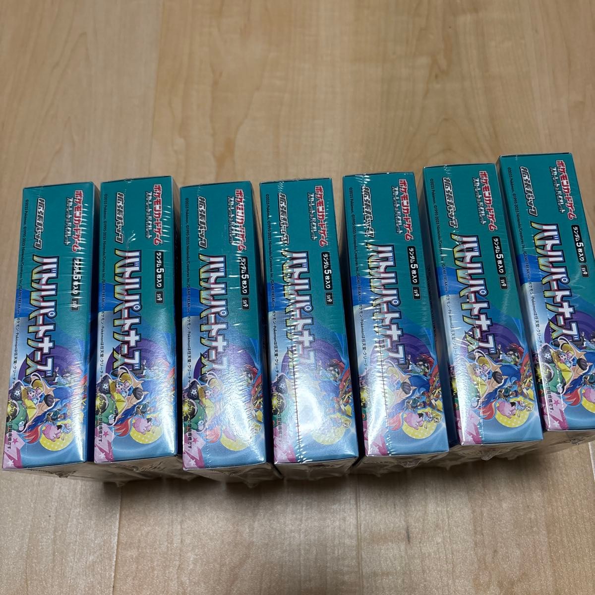 ポケモンカードゲーム バトルパートナーズ シュリンク付 7box ポケモンカードゲーム バトルパートナーズ シュリンク付 7box