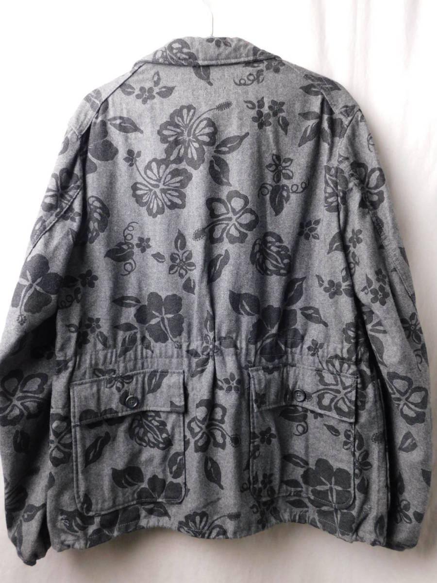 Engineered Garments エンジニアードガーメンツ カシミア混ウール 花柄 ウール テーラードジャケット S USA製_画像2