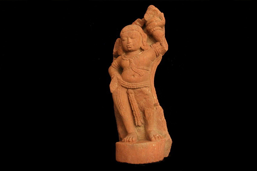 ヤフオク! - 1～2世紀 クシャーン様式 ガンダーラ クベラ神