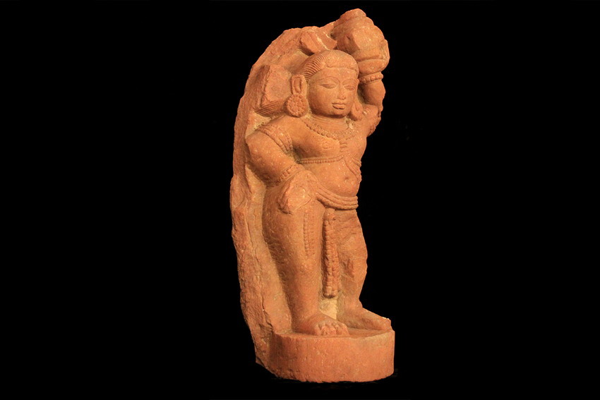 ヤフオク! - 1～2世紀 クシャーン様式 ガンダーラ クベラ神