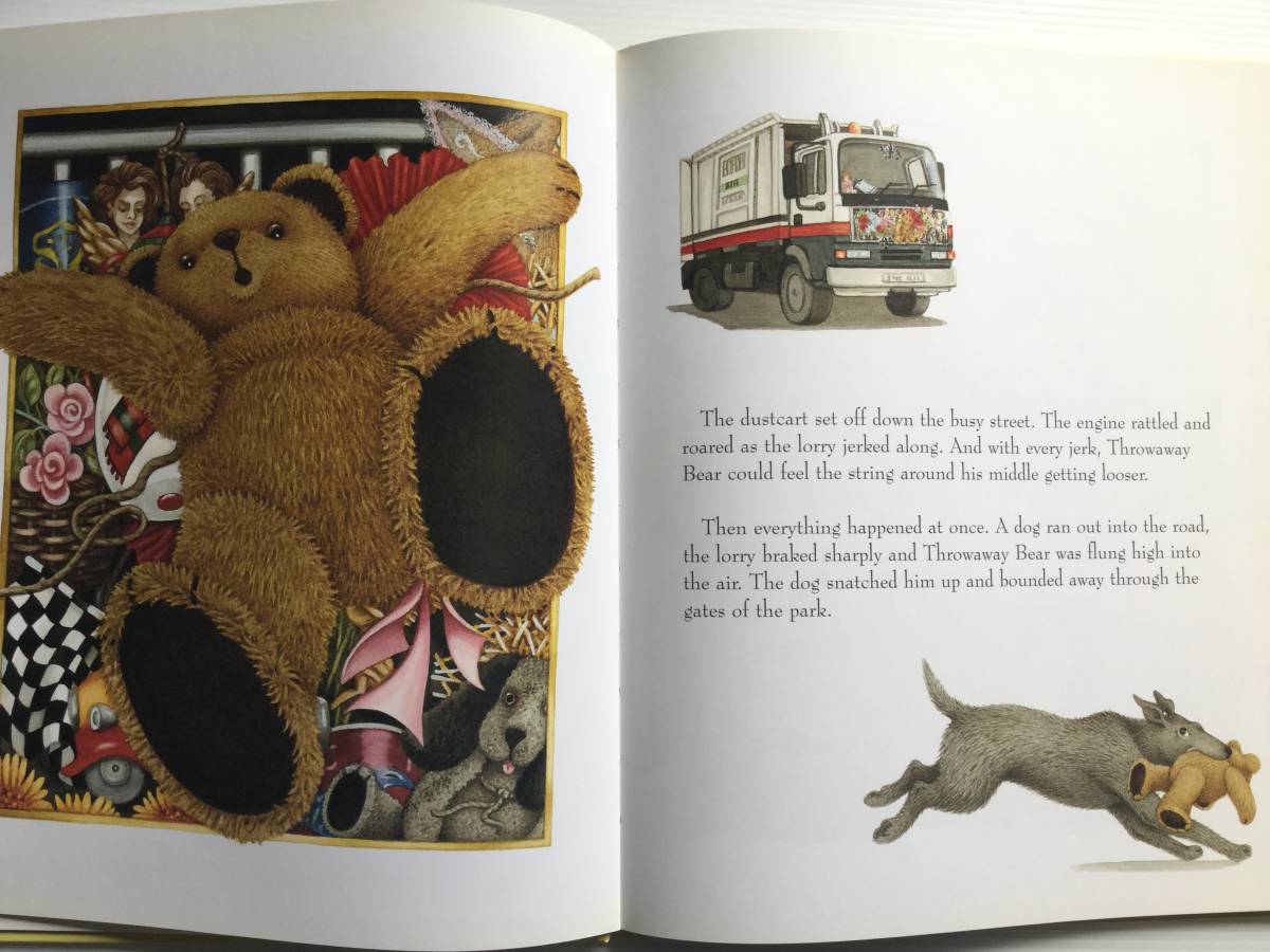  иностранная книга книга с картинками #ARTBOOK_OUTLET# C3-008 * бесплатная доставка! прекрасный товар бросание выбрасывать ... медведь солнечный ti Найтингейл THROWAWAY BEAR Британия 2001 год распроданный 