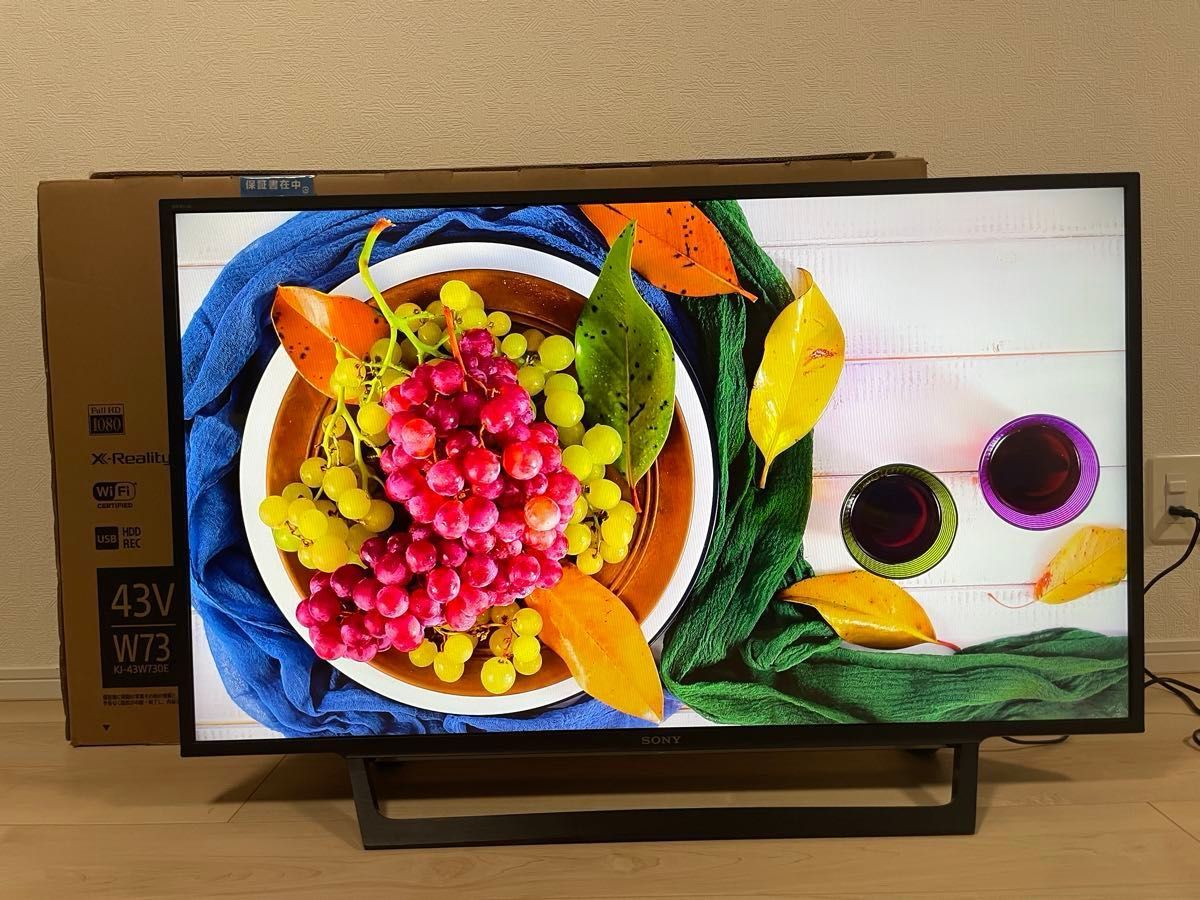 美品 SONY BRAVIA 43V型 液晶テレビ 2017年製 箱付き|Yahoo 美品 SONY BRAVIA 43V型 液晶テレビ 2017年製 箱付き|Yahoo