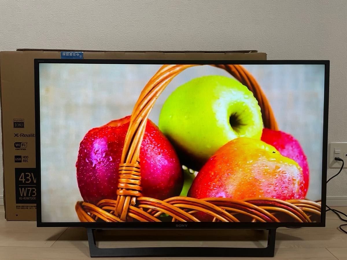 美品 SONY BRAVIA 43V型 液晶テレビ 2017年製 箱付き|Yahoo 美品 SONY BRAVIA 43V型 液晶テレビ 2017年製 箱付き|Yahoo