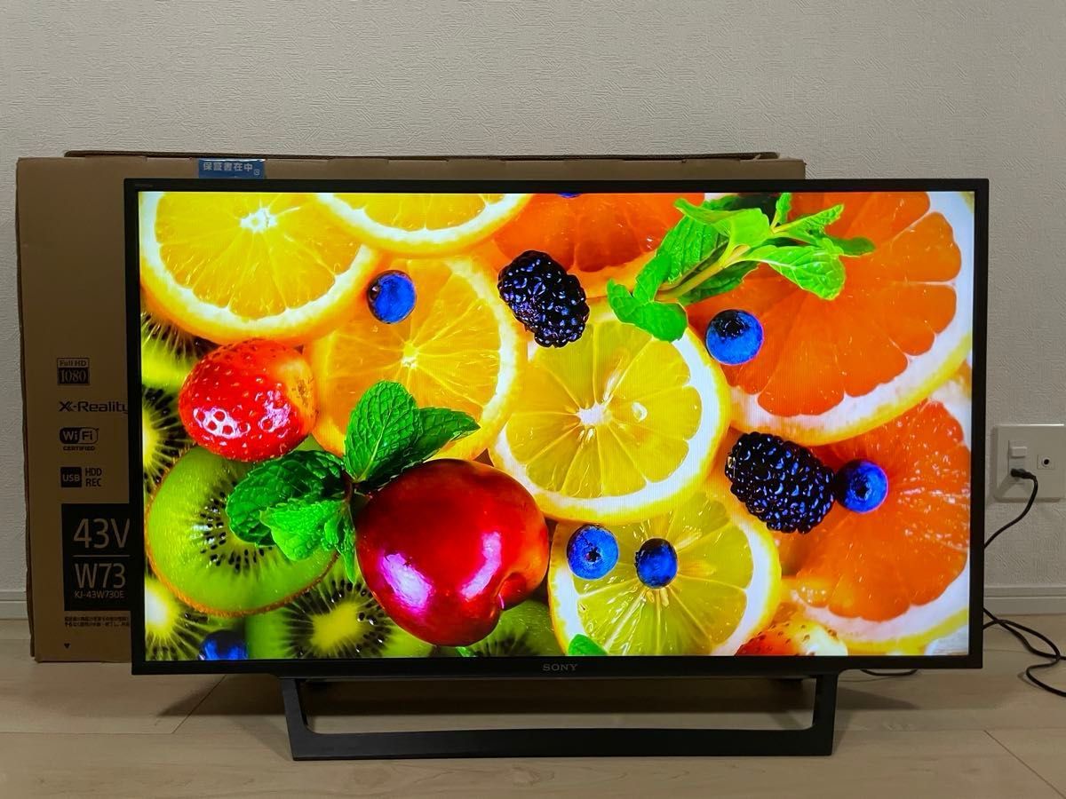 美品 SONY BRAVIA 43V型 液晶テレビ 2017年製 箱付き|Yahoo 美品 SONY BRAVIA 43V型 液晶テレビ 2017年製 箱付き|Yahoo