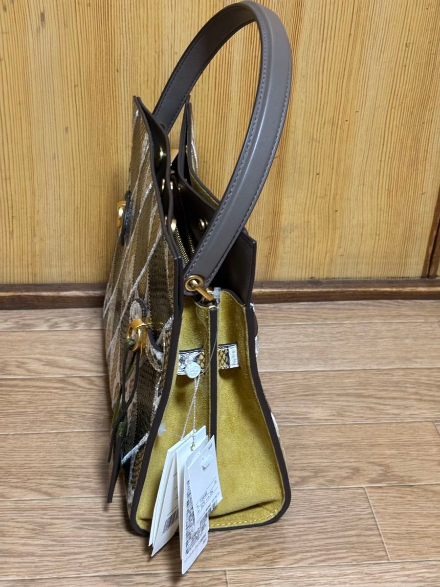 未使用タグ付き トリーバーチ TORY BURCH リーラジウィル 2way 未使用タグ付き トリーバーチ TORY BURCH リーラジウィル 2way