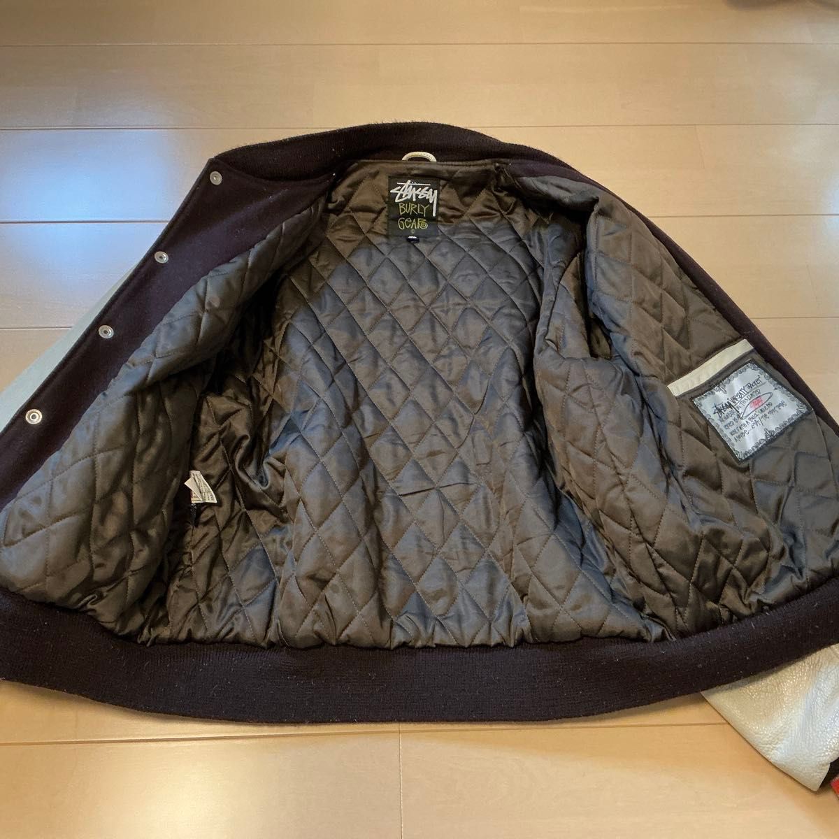 OLD STUSSY 2003 varsity jacket スタジャン Stussy OLD STUSSY 2003 varsity jacket スタジャン Stussy