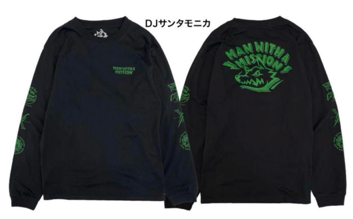 MAN WITH A MISSION マンウィズ メモリアルロゴロンT② サイズL MAN WITH A MISSION マンウィズ メモリアルロゴロンT② サイズL