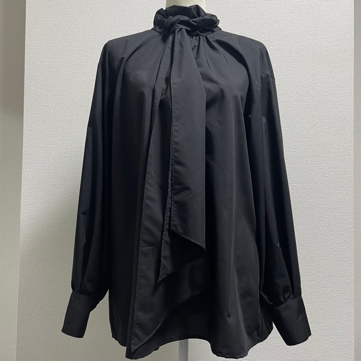 Loungedressラウンジドレス ボウタイブラウス ブラック|Yahoo Loungedressラウンジドレス ボウタイブラウス ブラック|Yahoo