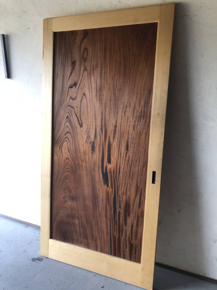 GM3. is finest quality zelkova purity 1 sheets board. wooden door .. door era fittings entranceway door warehouse door 