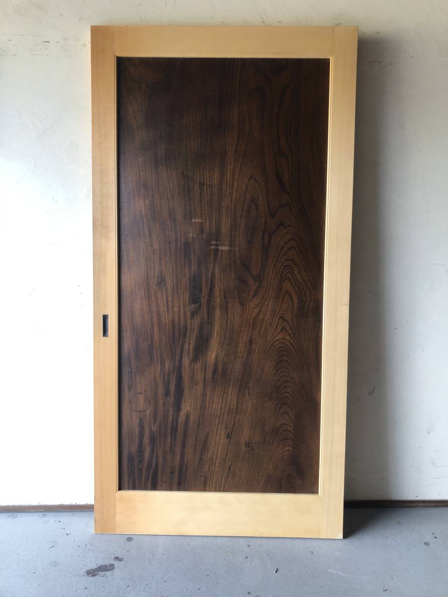 GM3. is finest quality zelkova purity 1 sheets board. wooden door .. door era fittings entranceway door warehouse door 