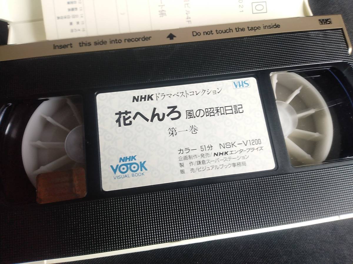 ヤフオク Nhkドラマ 花へんろ 風の昭和日記 Vhs 全4巻セッ ヤフオク Nhkドラマ 花へんろ 風の昭和日記 Vhs 全4巻セッ