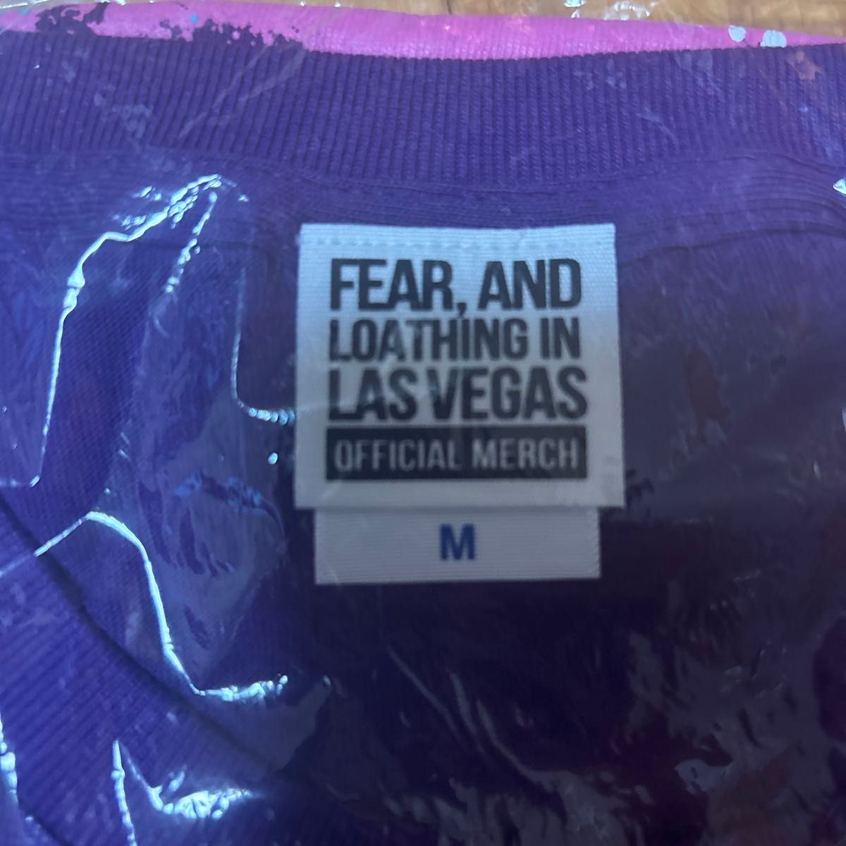 fear,and loathing in las vegas  Tシャツ　PHASE 2  purple M 未開封　新品