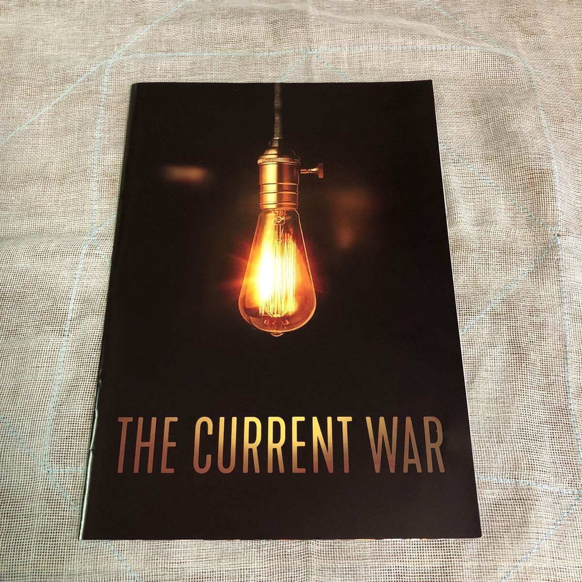 エジソンズ・ゲーム　プレスシート　中古　非売品　THE CURRENT WAR チラシ2枚付き　映画グッズ