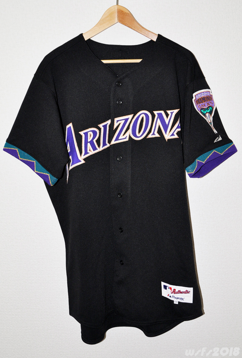 【MLB/USED】アリゾナダイヤモンドバックスオーセンティックジャージ#20ルイスゴンザレス【Majestic/マジェスティック】