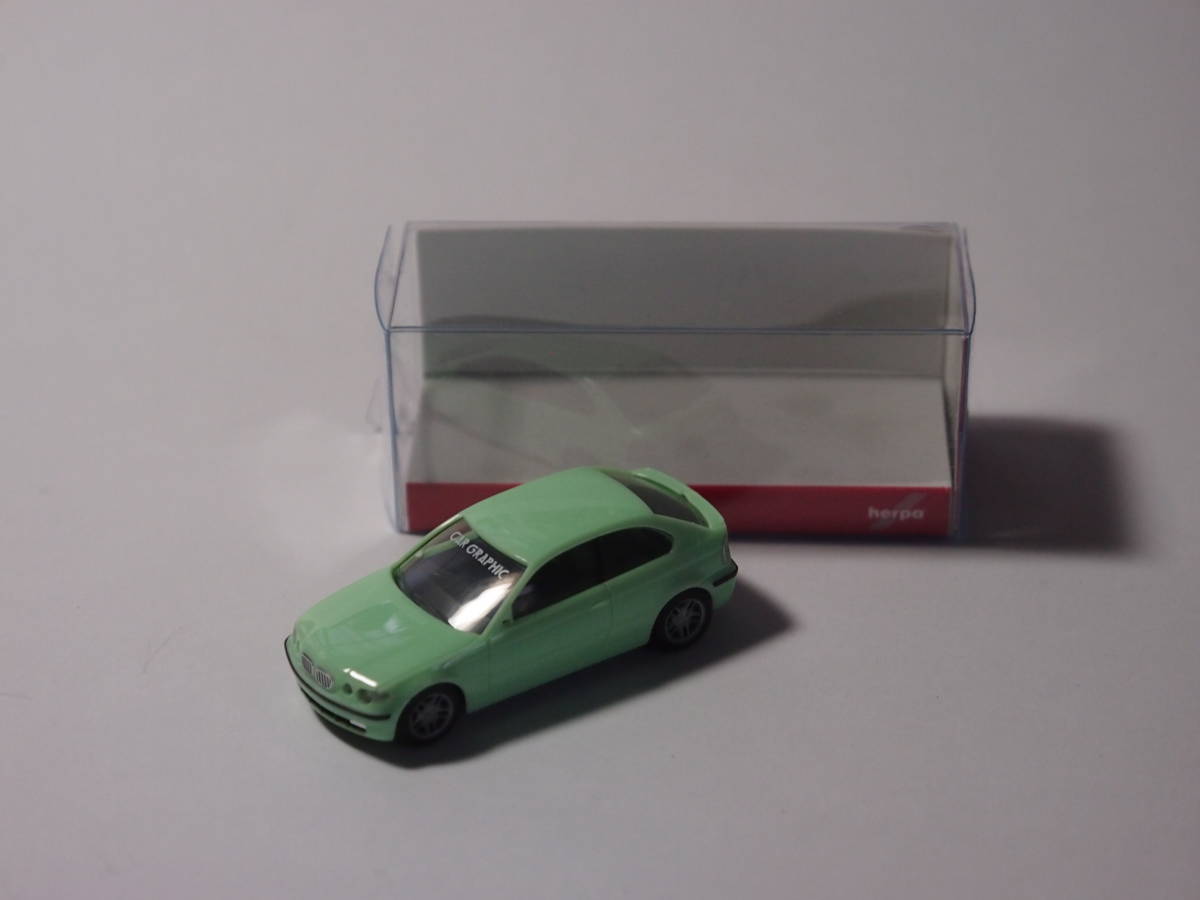 herpa ヘルパ 1/87 CAR GRAPHIC 特注　BMW 3er-Reihi/Series LIGHT GREEN_画像1