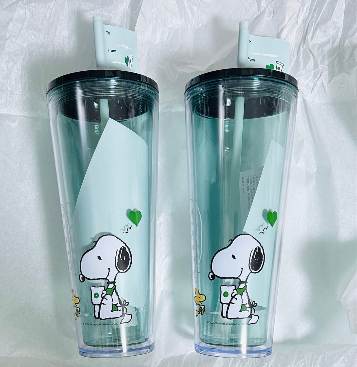 新品・箱付き】スターバックス PEANUTS コールドカップ 新品・箱付き】スターバックス PEANUTS コールドカップ