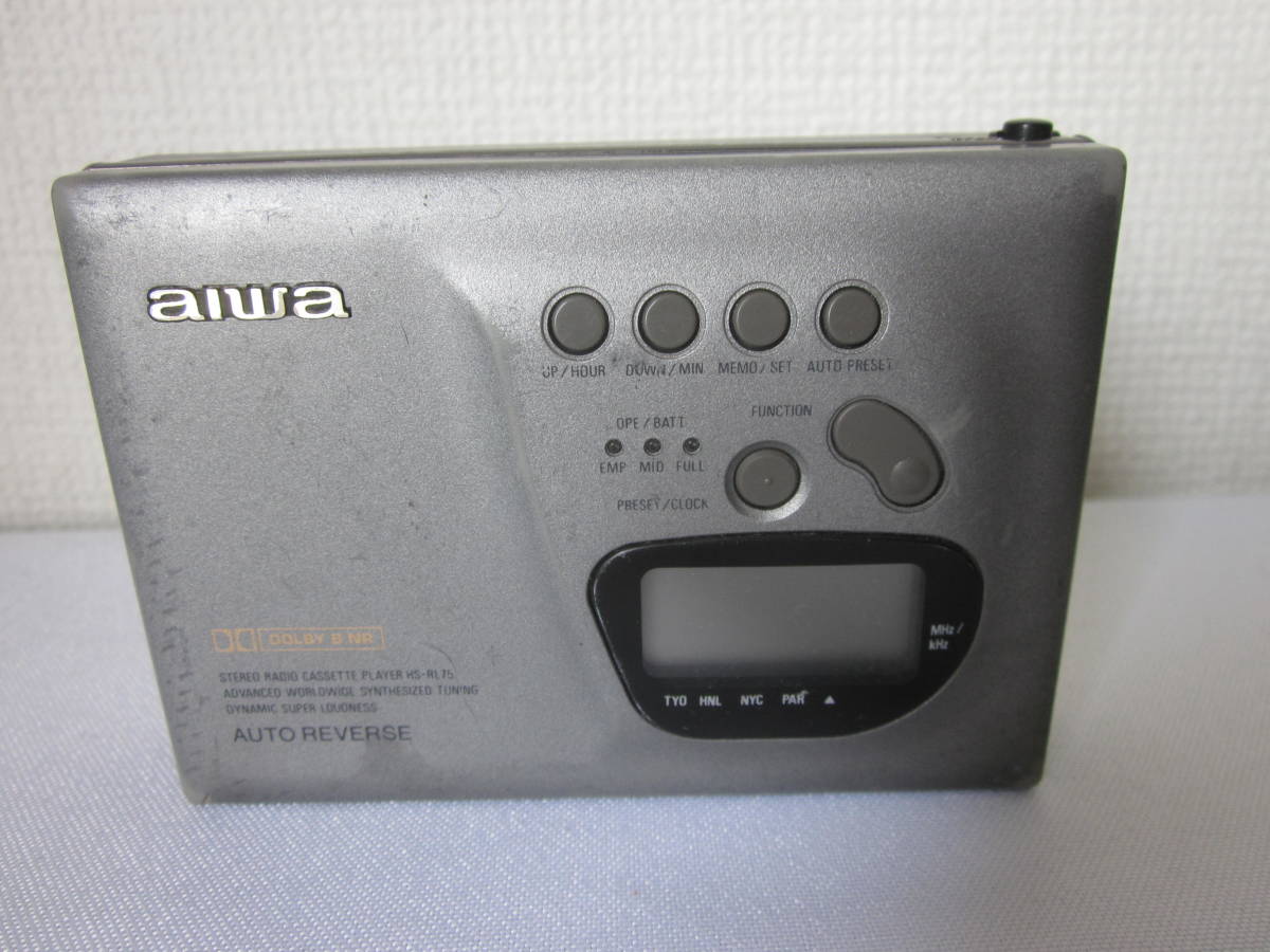 Yahoo!オークション - AIWA HS-RL75 ラジオカセットプレーヤー Yahoo!オークション - AIWA HS-RL75 ラジオカセットプレーヤー