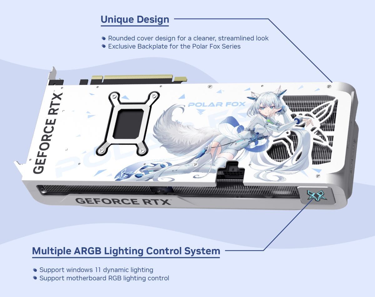 Manli Polar Fox GeForce RTX5070Ti OC 新品|Yahoo!フリマ(旧 Manli Polar Fox GeForce RTX5070Ti OC 新品|Yahoo!フリマ(旧