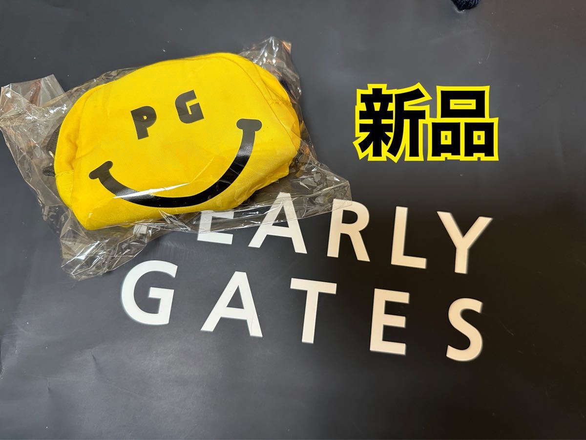パーリーゲイツ ポーチ 最新ノベルティ ニコちゃん 新品 非売品 パーリーゲイツ ポーチ 最新ノベルティ ニコちゃん 新品 非売品
