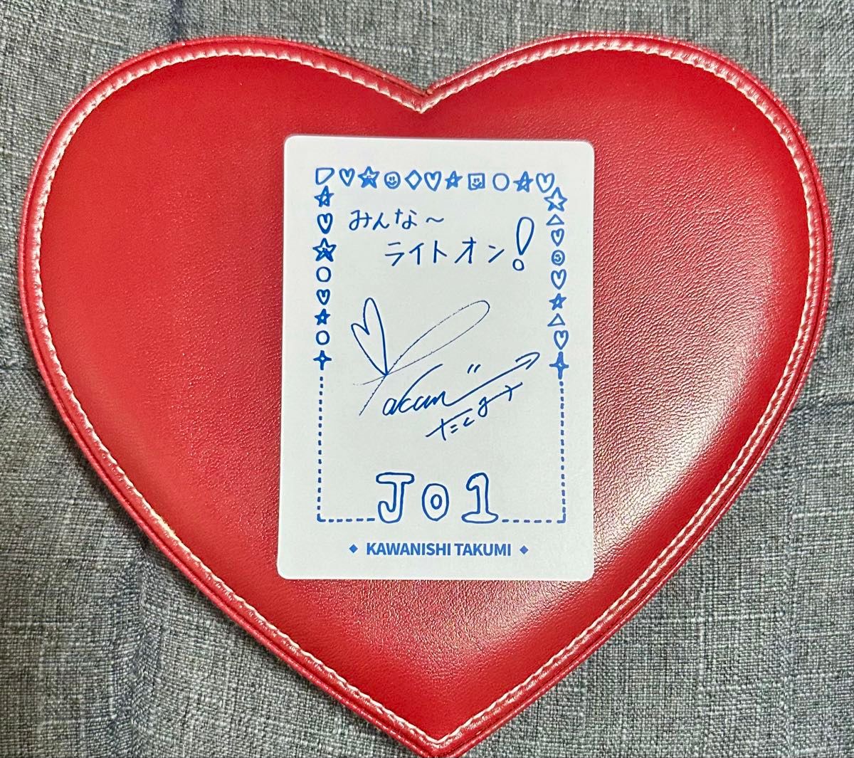 JO1 OFFICIAL LIGHT STICK Ver 1 トレカ 川西拓実|Yahoo!フリマ JO1 OFFICIAL LIGHT STICK Ver 1 トレカ 川西拓実|Yahoo!フリマ