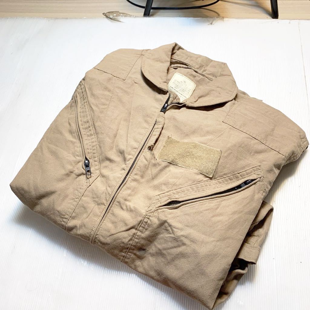 米軍放出品 実物 アラミド繊維 CWU 27P フライトスーツ USMC海兵隊リーコン 戦闘服 サイズ46L_画像1