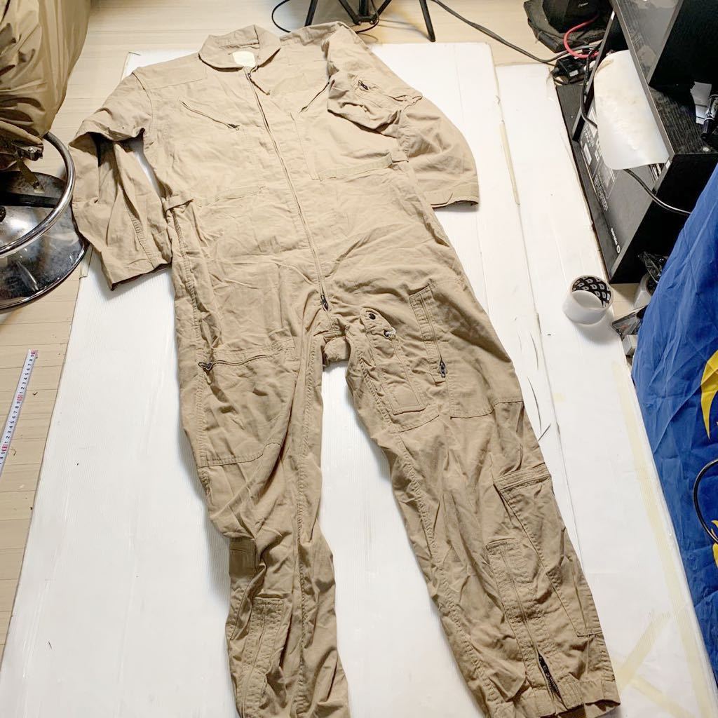 米軍放出品 実物 アラミド繊維 CWU 27P フライトスーツ USMC海兵隊リーコン 戦闘服 サイズ46L_画像4