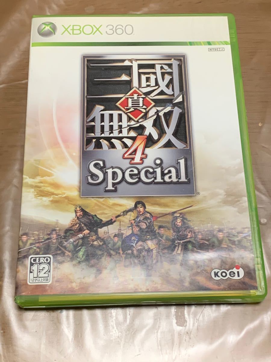 XBOX360 真・三國無双4 special ゲームソフト　中古　送料無料
