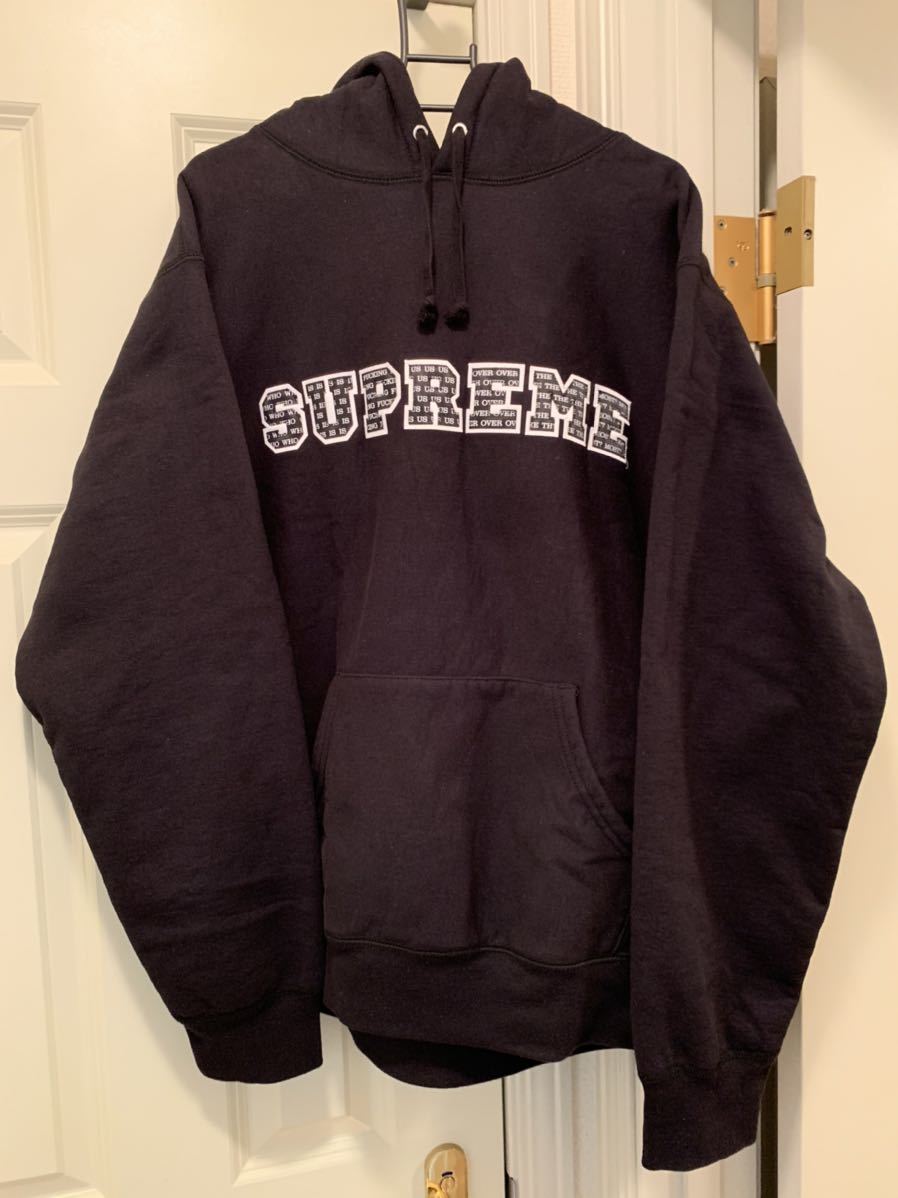PayPayフリマ｜L Supreme The Most Hooded Sweatshirt 19FW Black 
