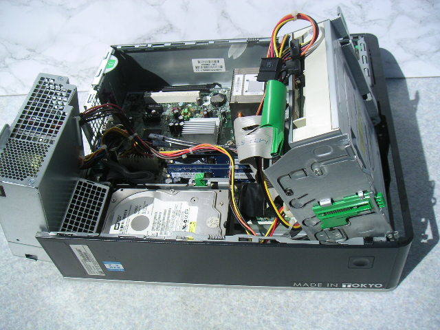 #25　中古パソコン・本体のみ　HP　Compaq dc5800 SFF　ウインドウズ10Pro 64bit　◇直ぐに使えます◇　リカバリ済み_HDD交換、メモリ増設しました。