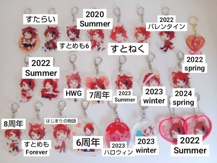 すとぷり 莉犬くん アクキー あにまる ラバスト - キャラクター