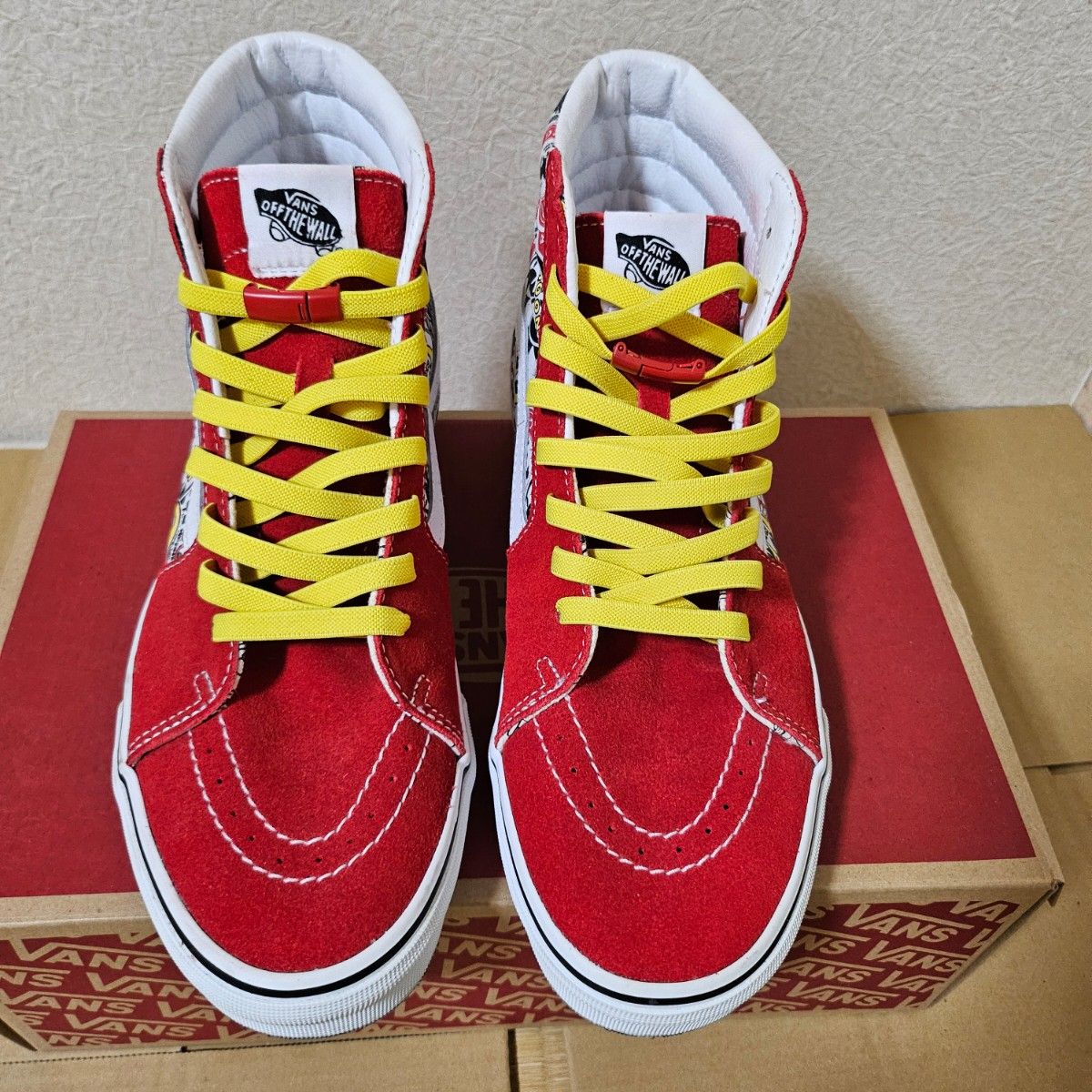 VANS Skate Sk8 Hi 2023年Version ムーンアイズ コラボ ABC VANS Skate Sk8 Hi 2023年Version ムーンアイズ コラボ ABC