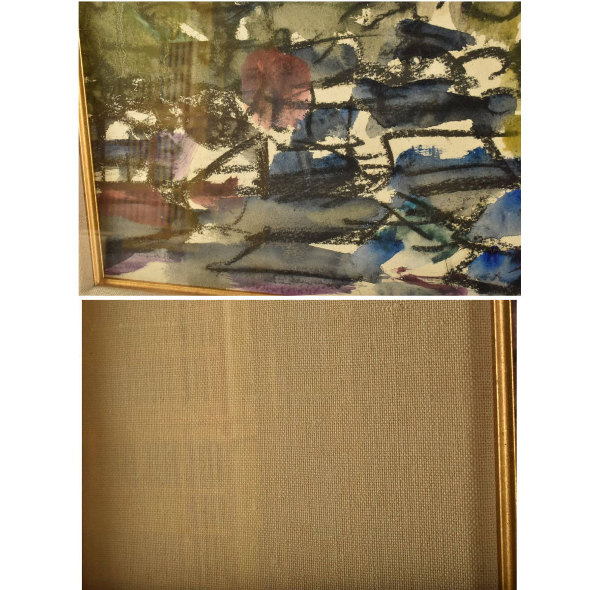 ヤフオク C 野口弥太郎 風景 水彩額入 日動画廊 真作 ヤフオク C 野口弥太郎 風景 水彩額入 日動画廊 真作