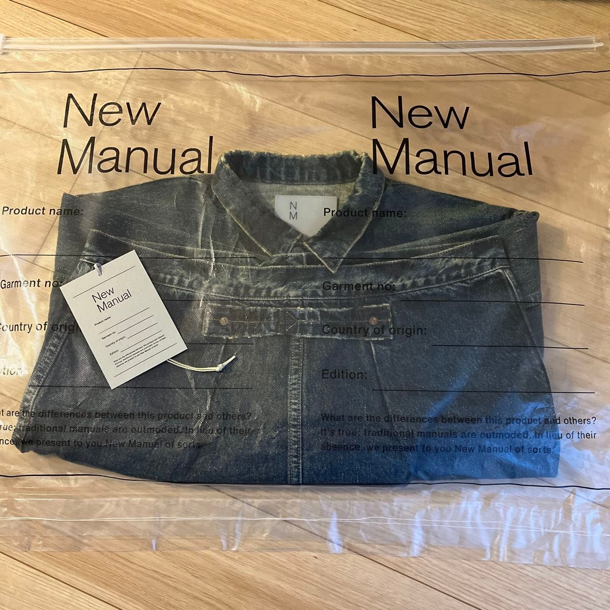 New Manual #001 T-BACKDENIMJACKET 伊勢丹新宿|Yahoo!フリマ New Manual #001 T-BACKDENIMJACKET 伊勢丹新宿|Yahoo!フリマ