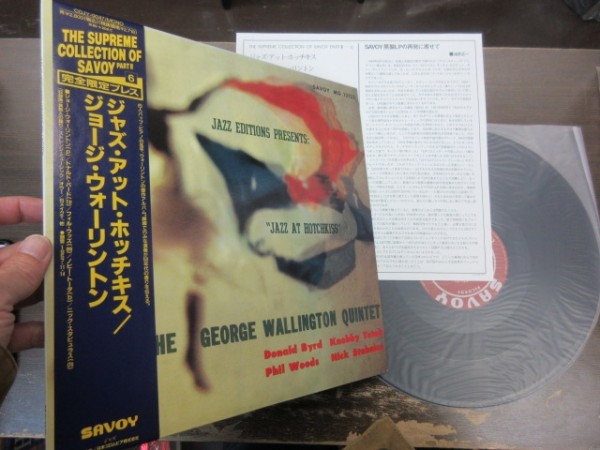 RKK８///LP★無傷★GEORGE WALLINGTON（ジョージ・ウォーリントン）THE SUPREME COLLECTION OF SAVOY限定盤//SAVOY JP（w/OBI）_画像1