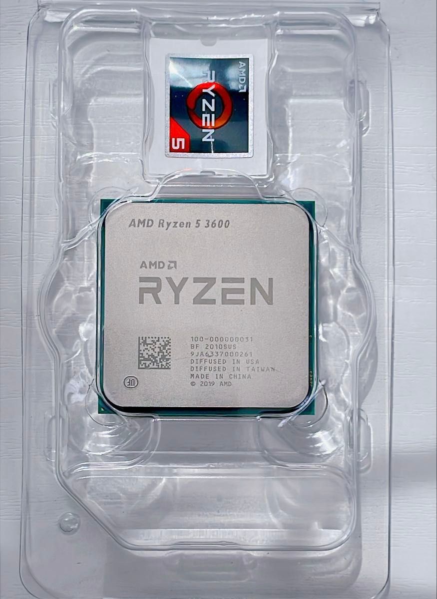 AMD Ryzen 5 3600 6-Core 12-Thread Unlocked Desktop Processor AMD Ryzen 5 3600 6-Core 12-Thread Unlocked Desktop Processor